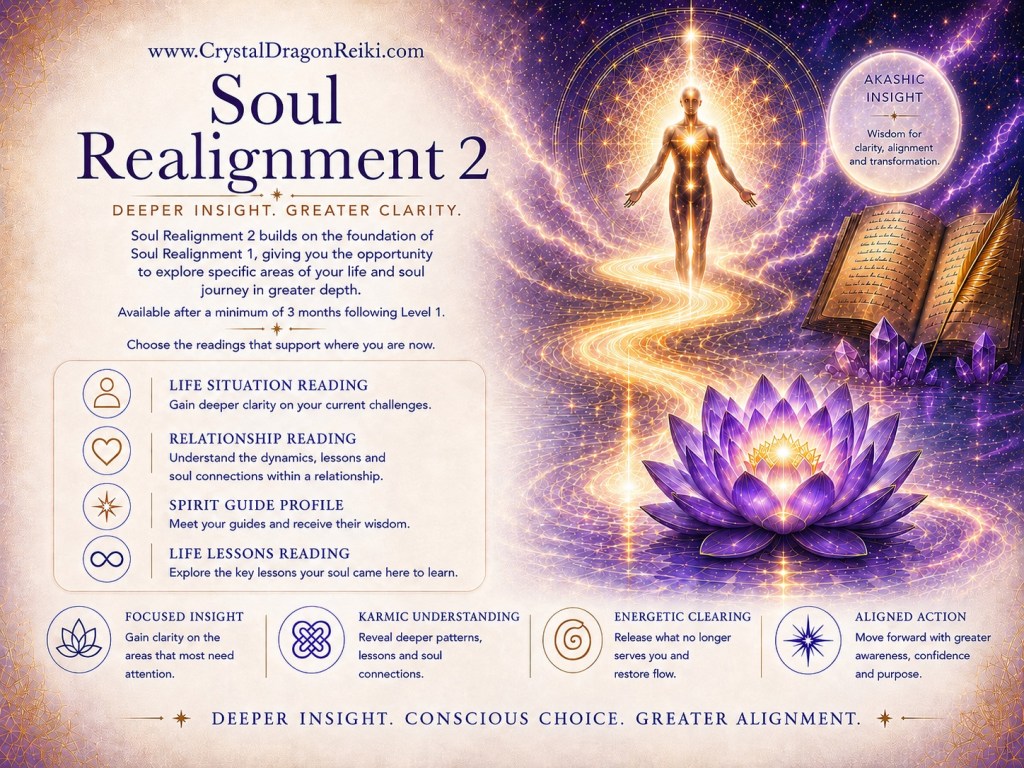 Soul Realignment 2 overview of four Akashic Record readings